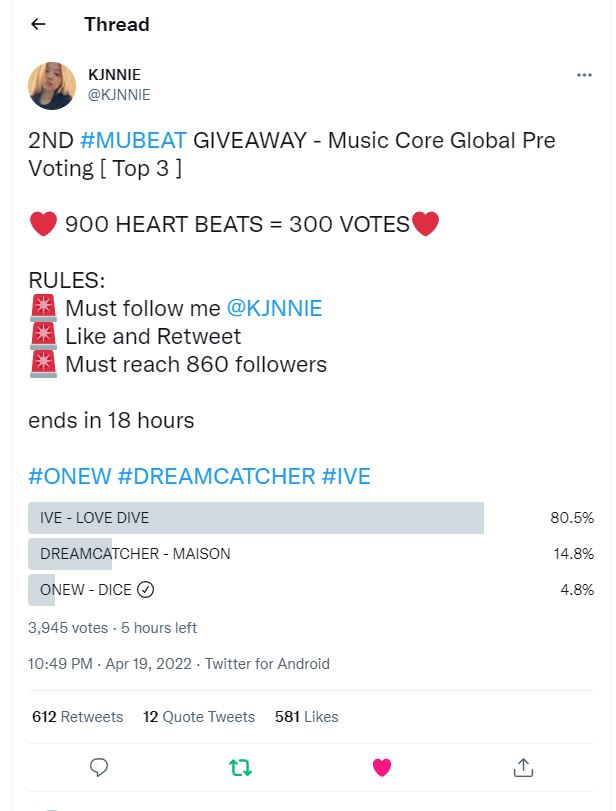 ShawolVotes's tweet photo. @KJNNlE Done for ONEW
#ONEW #온유 
#SHINee #샤이니
#DICE #ONEW_DICE https://t.co/fY1eOn3Bq1