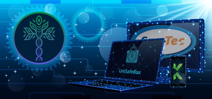 Once you have secured your $BioFi 🧬 Tokens 
Head over to the utility page to get access to our product suite and services such as📜
-#UniSafeBox password manager w/ inheritance feature
-Ethos #Metaverse Live BETA 
-Preorder #NodePhone NFT
-#SayTec API

app.biofitoken.io