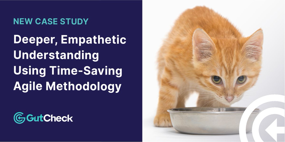 gutcheckit's tweet photo. "[This is] research that lets you understand behavior-driving emotions, delivers deeper, empathetic understanding of customers’ needs &amp; desires, and does it in an agile way that leads to significant time savings’. Download the case study: https://t.co/nHKHEtqDT1 https://t.co/gwgD6K3RwY