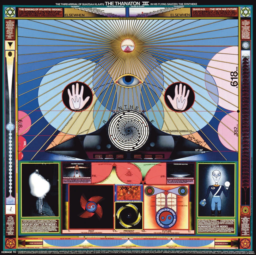 RawVisionMag's tweet photo. In #RawVision 109, Michael Bonesteel presents a fascinating exploration of #UFOs in #outsiderart.
​
​Image: #PaulLaffoley
​
​https://t.co/XtxRUxCcLH
​
​#artbrut #selftaughtart #UFO https://t.co/sdIKH6WyDO