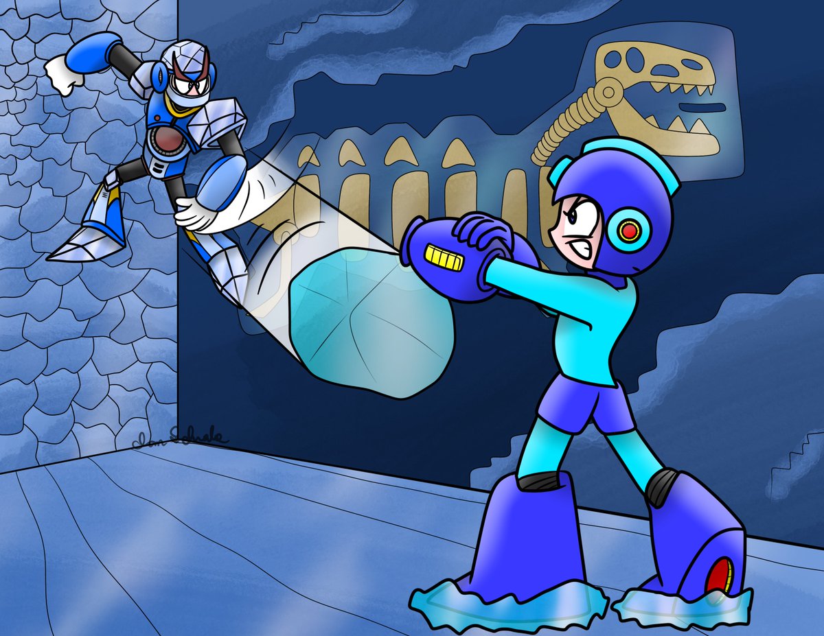 ArtisIan_'s tweet photo. Don’t slip!
#MegaMan #FreezeMan #MegaMan7 #Rockman #Rockman7 #art #artwork #procreate #procreateart #artistsontwitter #ice #freezecracker https://t.co/btgHnNGVnw