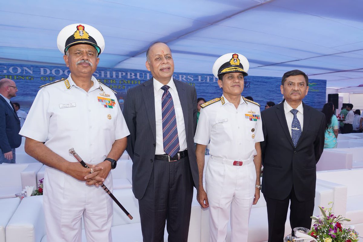 CMD, Mazagon Dock tweet media