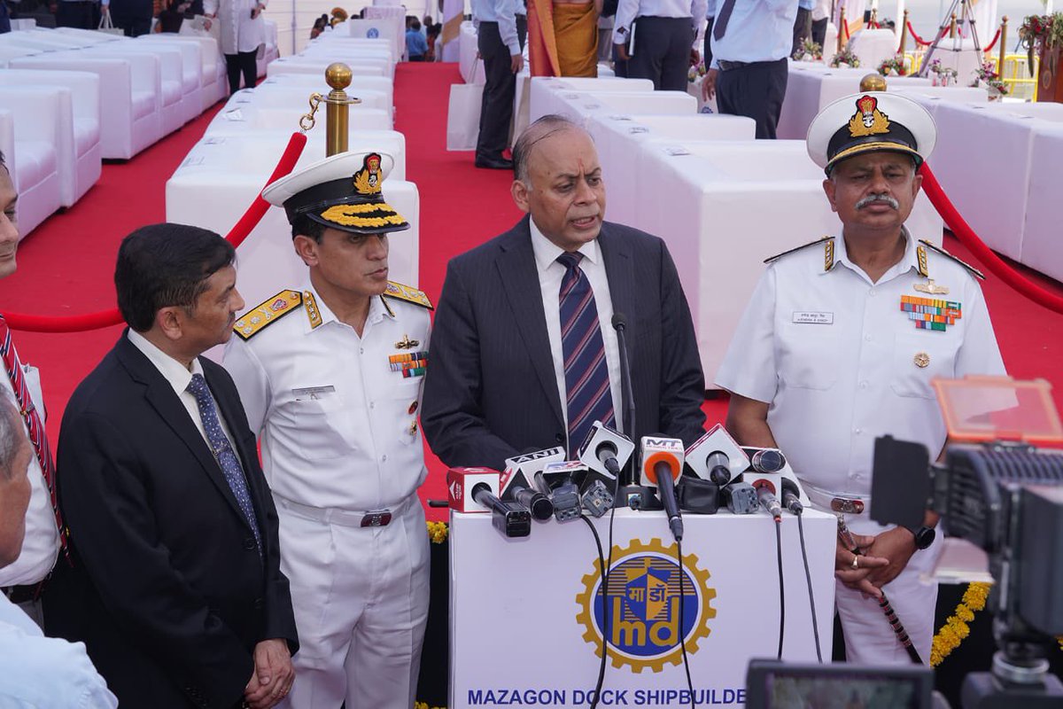 CMD, Mazagon Dock tweet media