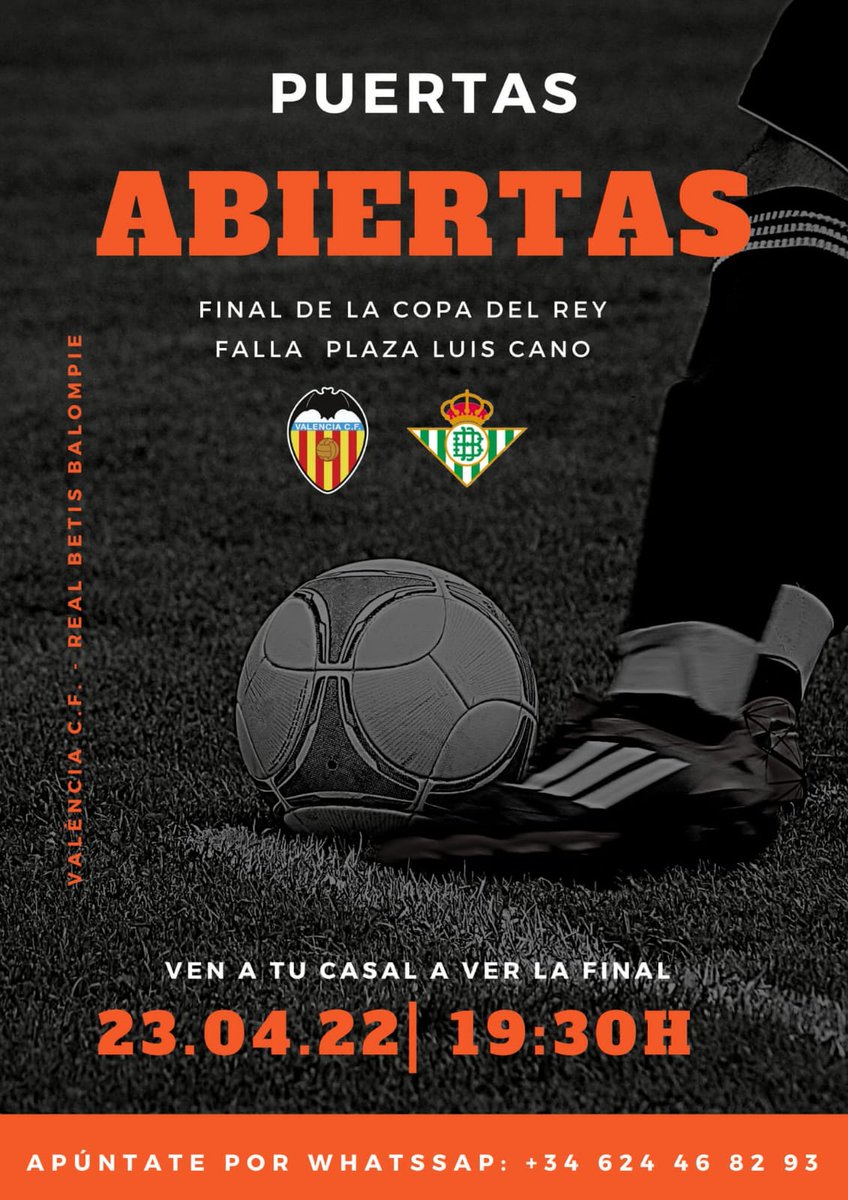 Si algún fallero quiere bajar a ver la final deberá solicitar las llaves a la directiva a través del WhatsApp y hacerse responsable de la apertura y cerrar una vez abandone el casal