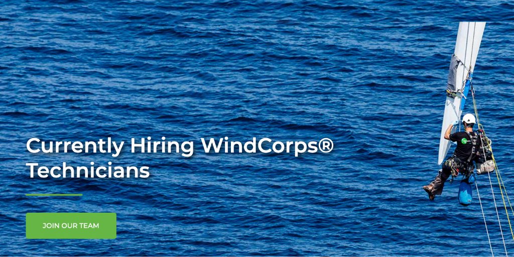 RopePartner's tweet image. #HIRING: Rope Partner is currently recruiting motivated individuals authorized to work in the US to join our elite WindCorps® team. 
Learn more and apply today: ropepartner.com/careers