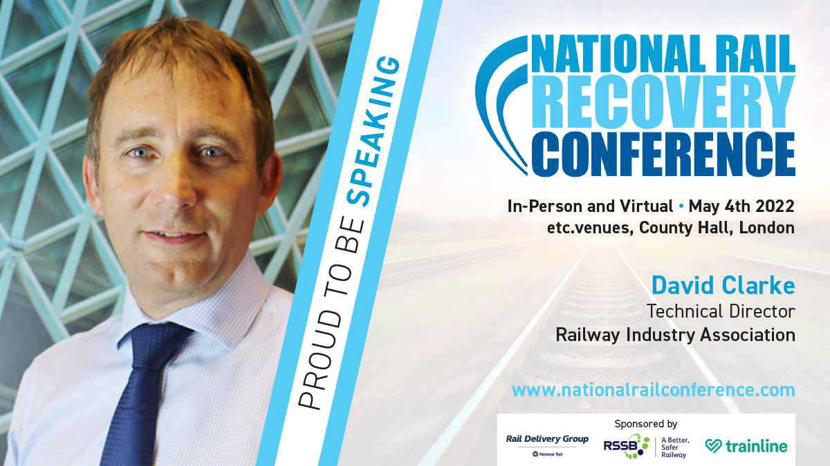 railindustry's tweet photo. RIA's Technical Director @DCFutureRail will be speaking at the @Rail_Conference on 4 May, looking at the continuing role of private investment in rail.

Join us for what looks set to be a fascinating day!

More here:
https://t.co/AU6dfhmoD8

@RAIL #VoiceOfRail https://t.co/Zp1PCVcyIH