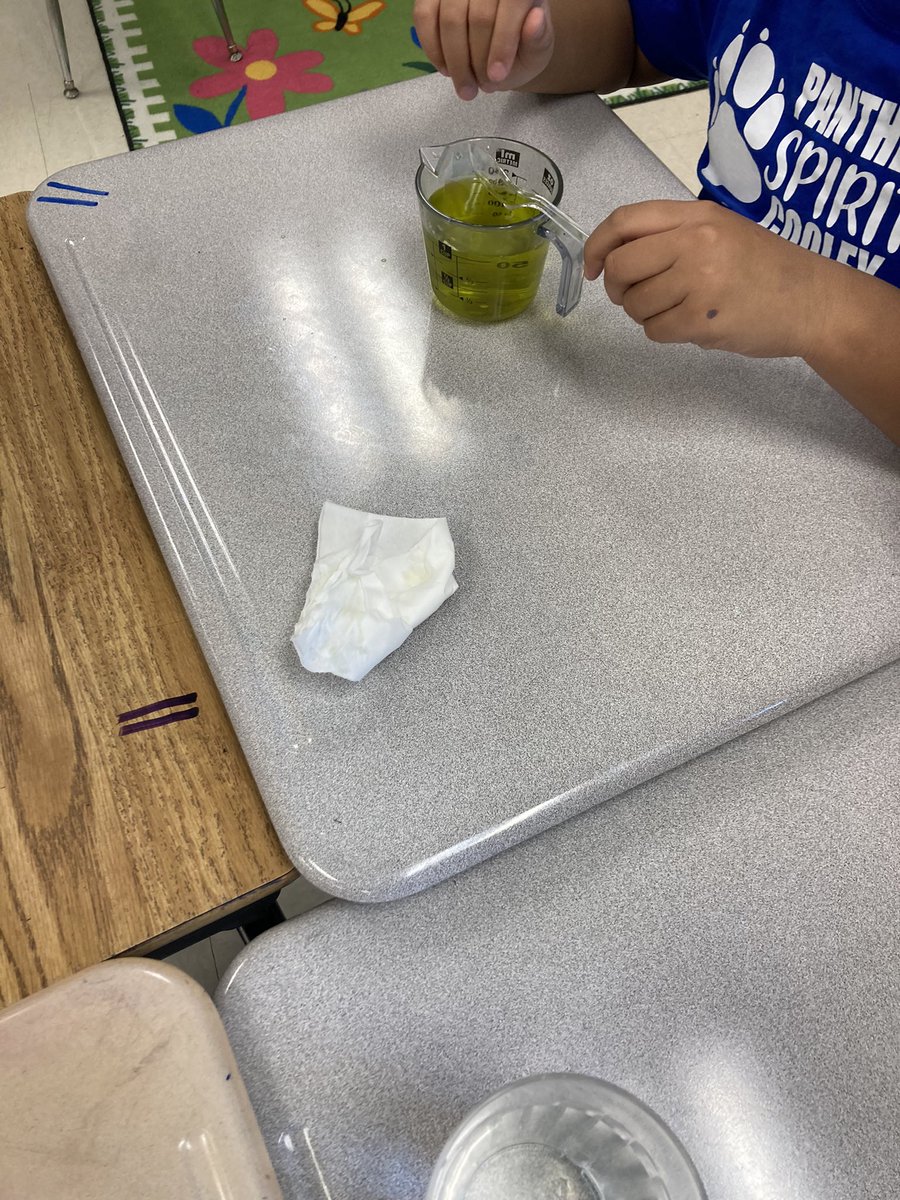 MrsBartley4's tweet photo. Today students tested to see if salt water really was heavier than tap water like the salt water in our oceans!@Panthers_PTO @MTinsman_edu https://t.co/aa69Pmsp3j