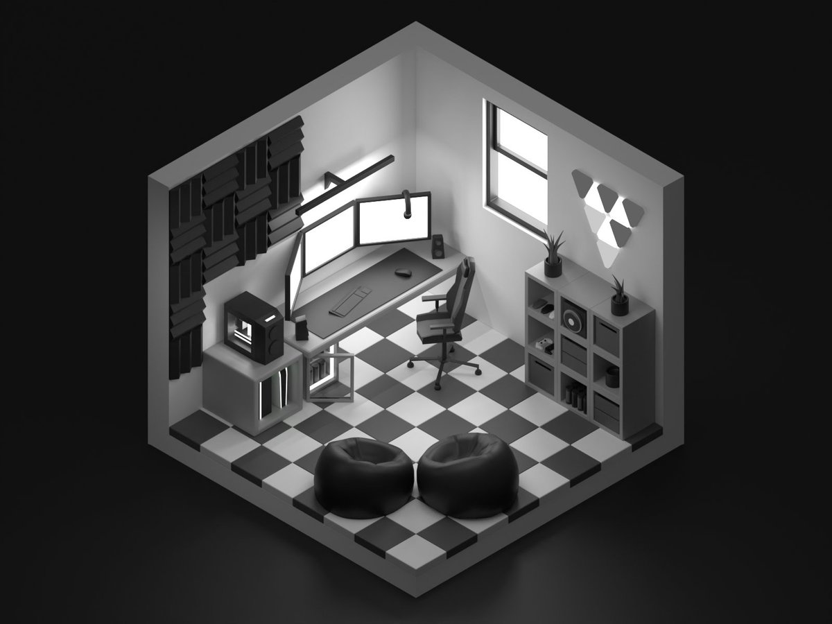 LouArth_'s tweet photo. Isometric Gaming Room
A Little Personal Project
Made In Blender 3.0

#Blender3d #lowpoly #gaming #artwork #3dmodeling #3dart #indiegame #stylized https://t.co/PzvAQKS6t0