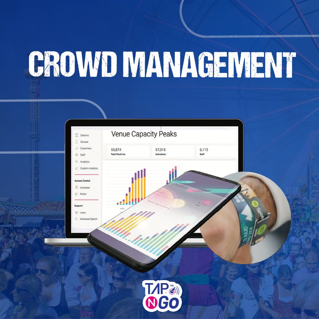 ✨ Music festivals just got a whole lot easier to manage with TapNGo™!