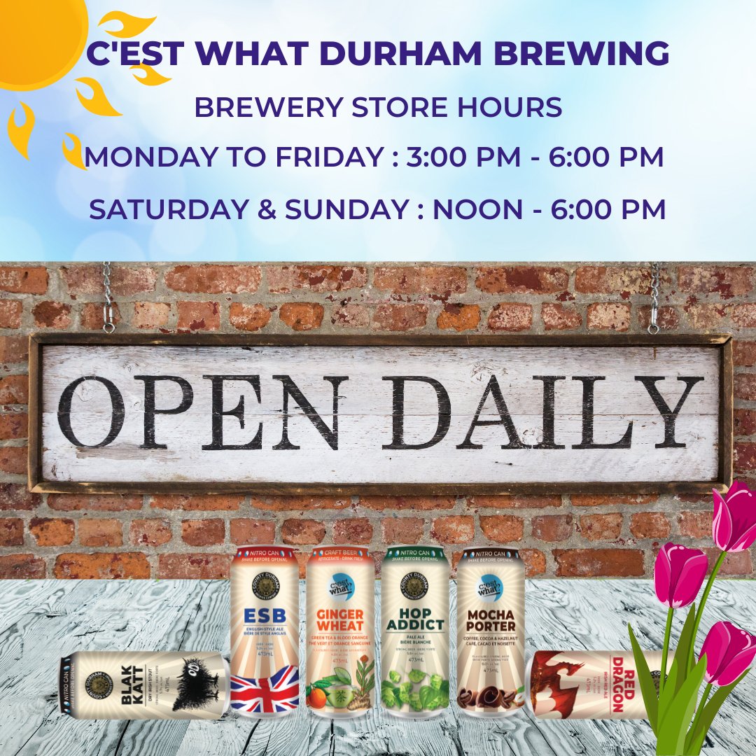 Cest What Durham Brewing tweet media