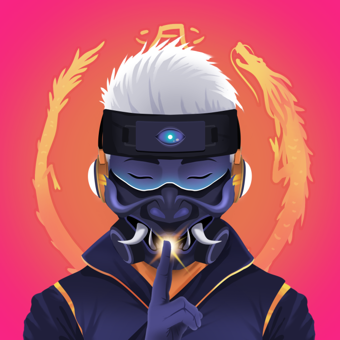NeonPantheonNFT's tweet photo. We're excited to share that we have created an honorary trait for @ninjasquadnft, featuring their signature Deep Alpha background.🐉

You'll be able to select this background trait as part of our upcoming interactive minting experience.🔥 https://t.co/0TckwkfkVk