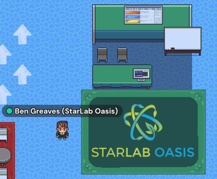 Astro_Greaves's tweet photo. If you're attending the Lunar Biology Technology Workshop today or tomorrow, be sure to stop by the @StarLabOasis booth to talk about plants on the moon! #LBTech https://t.co/bQzdhKD6Fu