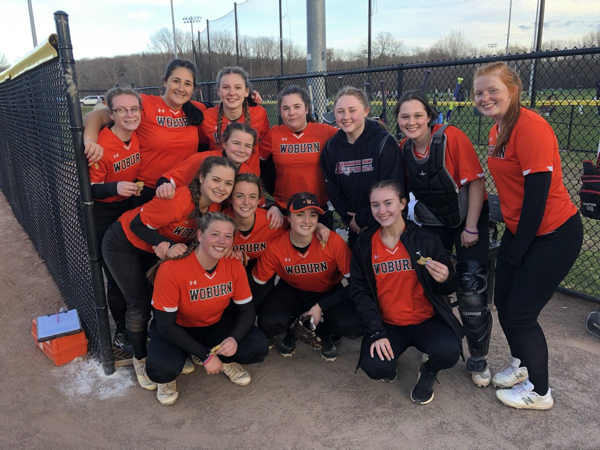 Woburn Softball (@woburnsoftball) on Twitter photo Great hitting today with 23 hits and 4 hr’s by Jr. Morgan Barmash (4-4, 2 Hr’s), Fr. Madi Soderquist, and Fr. Avery Simpson. Barmash also pitched a 1 hit and 11k shut out in 5 innings.
Woburn (6-1) 15
Winchester 0
@wmhs_principal <a href="/BostonHeraldHS/">Danny Ventura</a> <a href="/dtcsports/">Daily Times Sports</a> <a href="/BGlobeSports/">Boston Globe Sports</a> Great hitting today with 23 hits and 4 hr’s by Jr. Morgan Barmash (4-4, 2 Hr’s), Fr. Madi Soderquist, and Fr. Avery Simpson. Barmash also pitched a 1 hit and 11k shut out in 5 innings.
Woburn (6-1) 15
Winchester 0
@wmhs_principal <a href="/BostonHeraldHS/">Danny Ventura</a> <a href="/dtcsports/">Daily Times Sports</a> <a href="/BGlobeSports/">Boston Globe Sports</a>