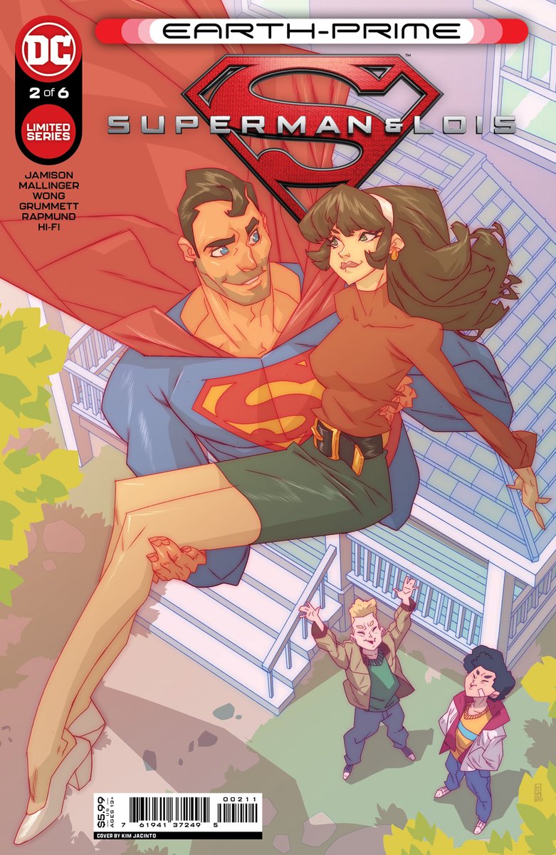 DCOfficial's tweet photo. Fly up, up, and away into the world of @cwsupermanlois in EARTH-PRIME: SUPERMAN &amp; LOIS #2! 💪

The next chapter of the DC/@TheCW event is out now on #DCUniverseInfinite: https://t.co/L4QdLI6bYw #SupermanAndLois https://t.co/n9JU5rCvoT