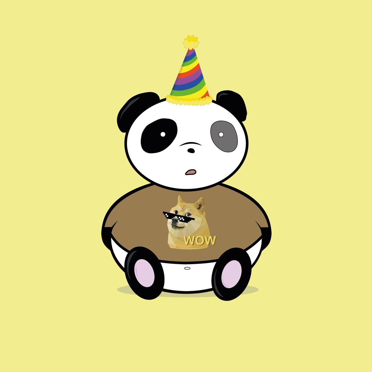 PandaPawampi's tweet photo. Get this #party started with #NFT #panda #pawampi 🥳
PRICE 0.01 ETH
#shibainu #Coins #crypto #cryptoart #digitalart #NFTCollection #opensea #Bitcoin #Ethereum 
@opensea @WWF_Deutschland @Twitter @binance @CoinbaseDE @coinbase @coingecko @SPIEGEL_Netz @Coinbase_NFT @TheBinanceNFT https://t.co/drT745SbDw
