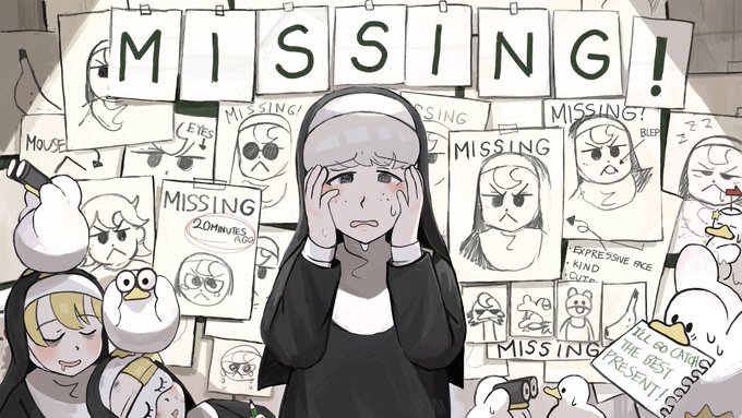 She's been missing for 20 minutes. 