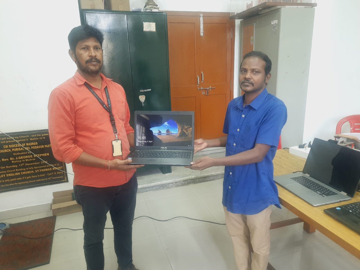 Sysvine's tweet photo. Wishing the children who would use our laptops to do their best. Supporting a non-profit organization that built a computer center to help needy children.
#CSR #Social Responsibility #Children #Future #sysvine https://t.co/iHEXWuXMhV