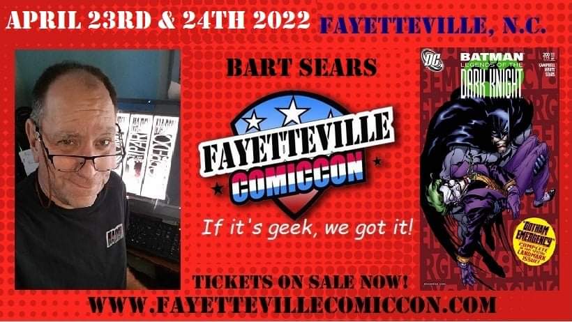 FAYETTVILLE Comic Con!

See you there this weekend! It's gonna be a blast!