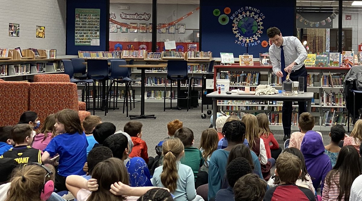 Thanks for visiting us <a href="/CodyMatzFox9/">Cody Matz</a>! We learned how strong weather balloons are! After seeing the demonstrations you asked one of our favorite science questions - What happened?