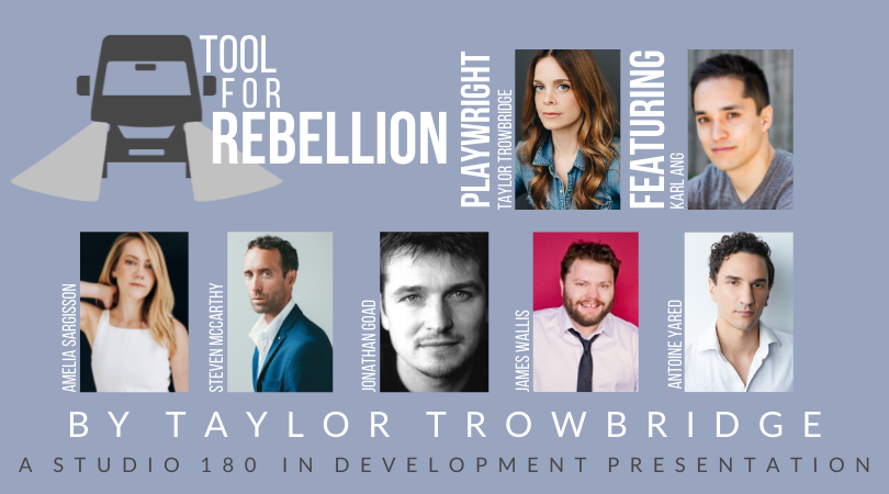 stu180theatre's tweet photo. Meet the cast behind our next IN DEVELOPMENT reading, Tool For Rebellion, happening tomorrow night at 7:30! Have you registered yet? 
•
REGISTER NOW: https://t.co/mIKCexNFxL https://t.co/LzKMKeu027