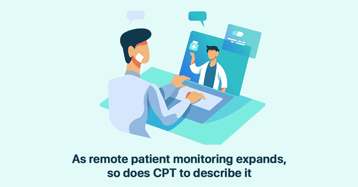 Allzone_Online's tweet photo. Did you know as remote patient monitoring expands, so does CPT to describe it?
Read More: https://t.co/J7UKYjPODr
#CPTcode #RemotePatientMonitoring #HealthcareMedicalCoding #MedicalbillingCompany #HealthcareRCMCompany #MedicalCodingCompany #MedicalCodingoutsourcing #Allzonems https://t.co/07veSU3dao