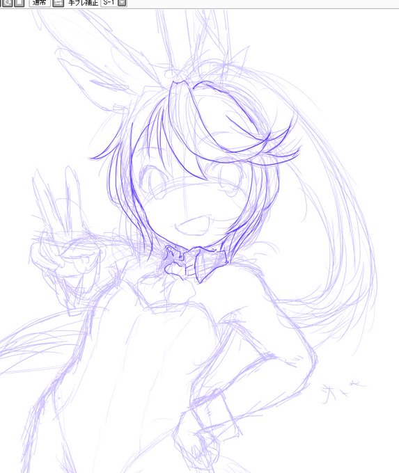 テイオー誕生日絵間に合わない・・・
明日続きやろっと。寝る。 