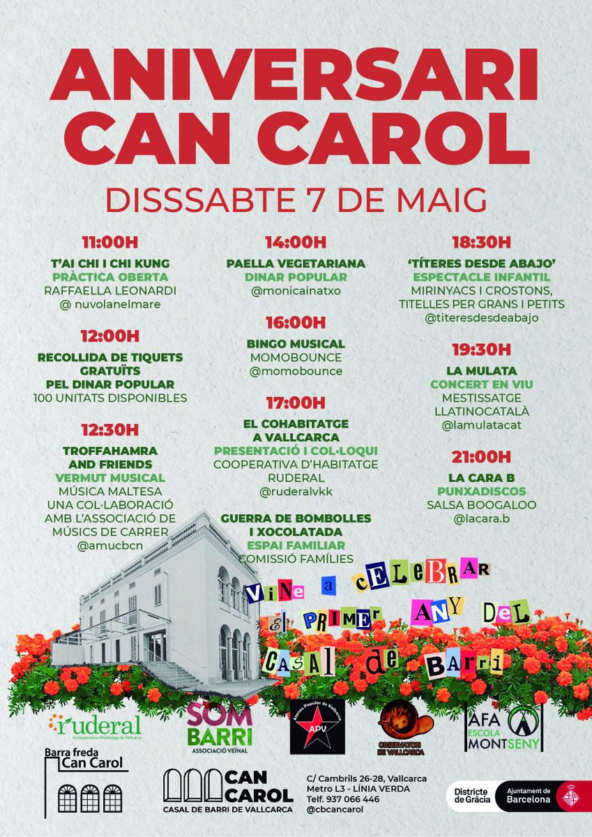 Casal de Barri Can Carol tweet media