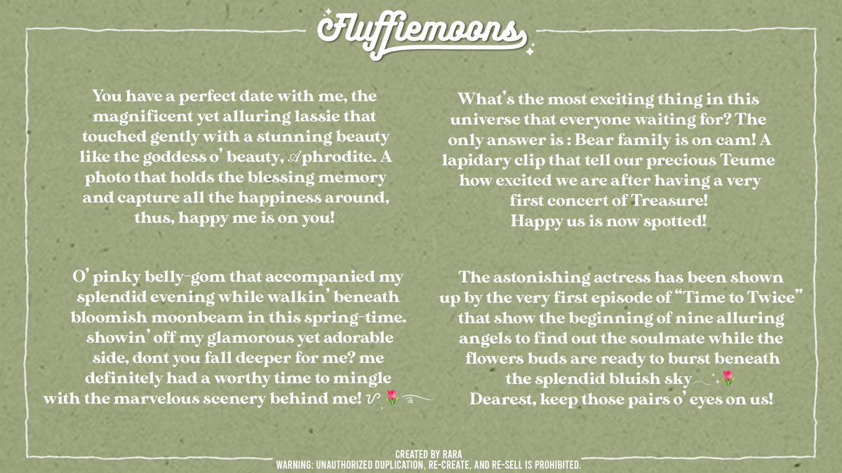 BERRiEMOONLAB's tweet image. Help RT? Full o’ blessedness, whispered cherish spells to steal the attention. Coming with a delirium news .. “Rara’s wording commission is : open!” She’s offering the sweetest art that might adorn your day. Thus, slide to her dm and let’s order! #zonauang