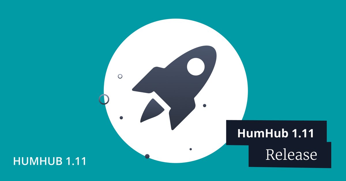 HumHub tweet media