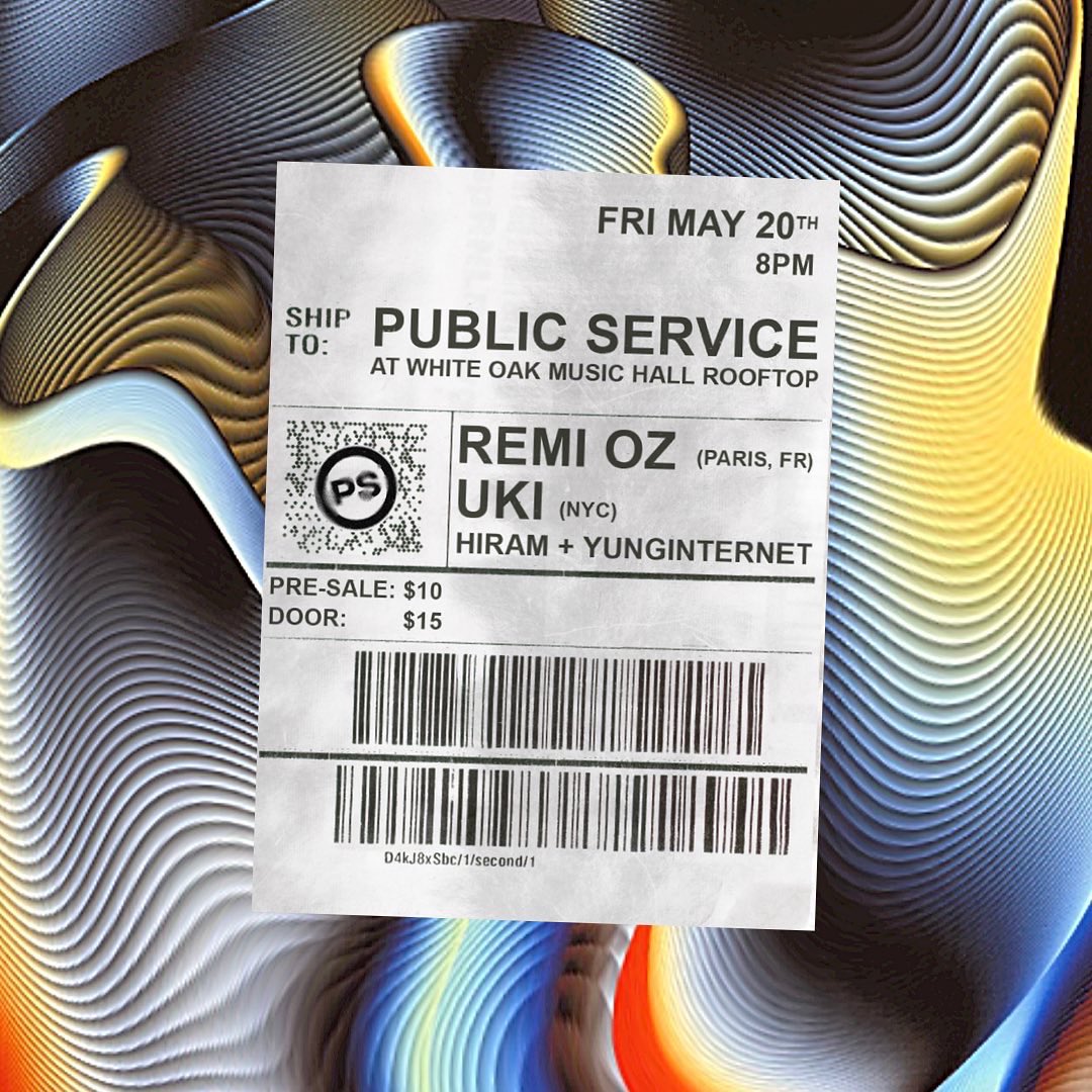 new party happening at <a href="/WhiteOakMH/">White Oak Music Hall</a> rooftop this summer and beyond ⚡️⚡️⚡️ first guests are Remi Oz and Uki. this one is for all the SoundCloud heads