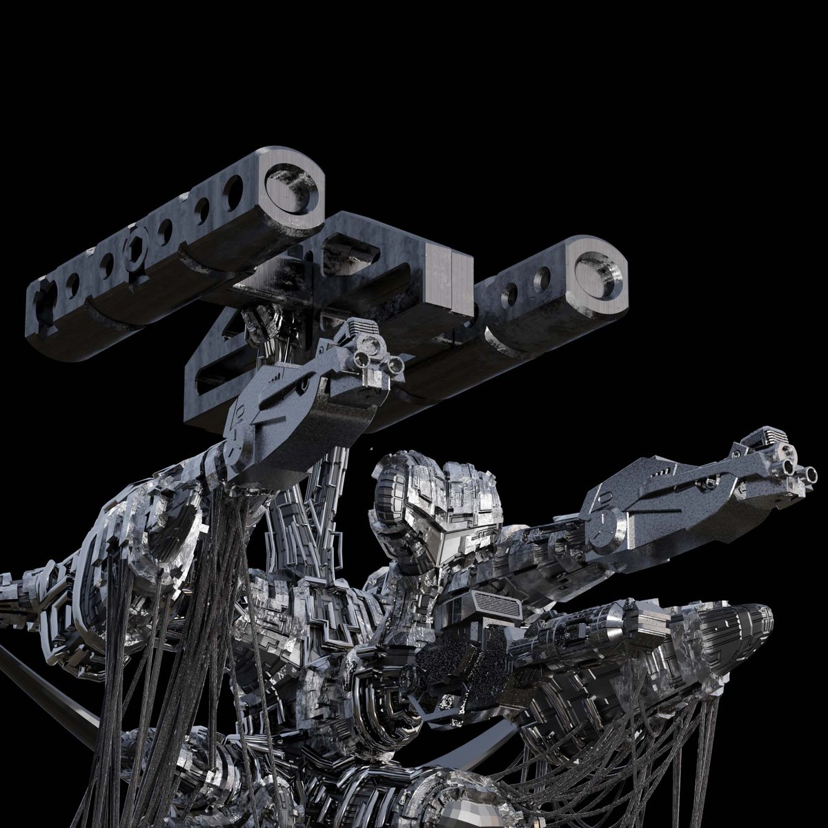 Living amidst peril demand for an appropriate weapon. 
Constructed with prominent technology to cover you from any dangers and proper for slaughter if needed. 

Just the first for many more to come, hang around discord.gg/93n7gXEhna to stand by.

#PlaneX
#SolanaNFT 
#3DNFT
#NFT