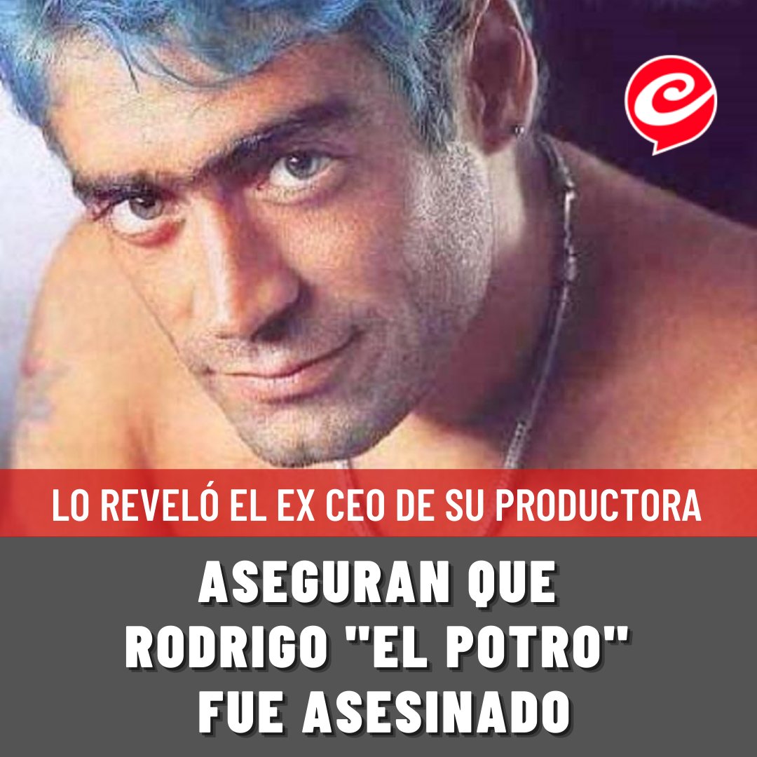 🔴 NO HABRÍA SIDO UN ACCIDENTE 

💿 Pablo Ceccarelli, ex CEO de Magenta Discos, la productora discográfica patrocinante del cantante cuartetero Rodrigo Bueno, puso en duda la muerte "accidental" del artista y genero revuelo en la industria musical.