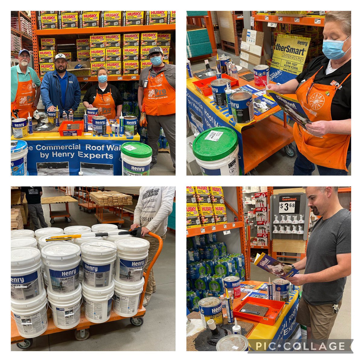 Stop by 3501 Home Depot in Albuquerque for Pro Appreciation! Come and see how Henry can help with all your roofing needs. Don’t forget to ask for your free Henry commercial roof walk. <a href="/AriannaJacks/">Arianna</a> <a href="/sperryhenryco/">Scott Perry</a> <a href="/DDGage24/">Daniell Gage</a> @HenryProSales <a href="/henryjgroth888/">Jeff Groth</a>