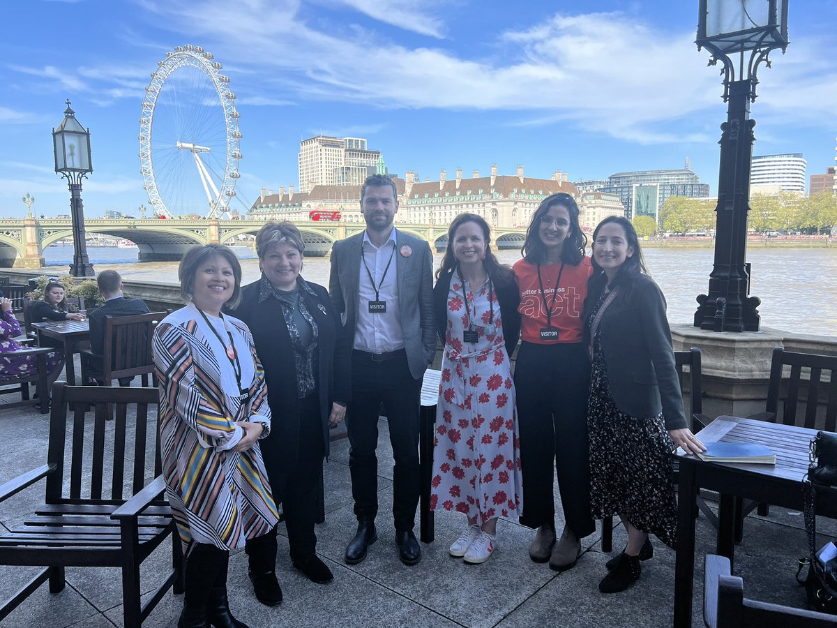 Emilybohill's tweet photo. Thank you @EmilyThornberry for the warm welcome and support for #betterbusinessact #backtheact https://t.co/r78HHNeM5g