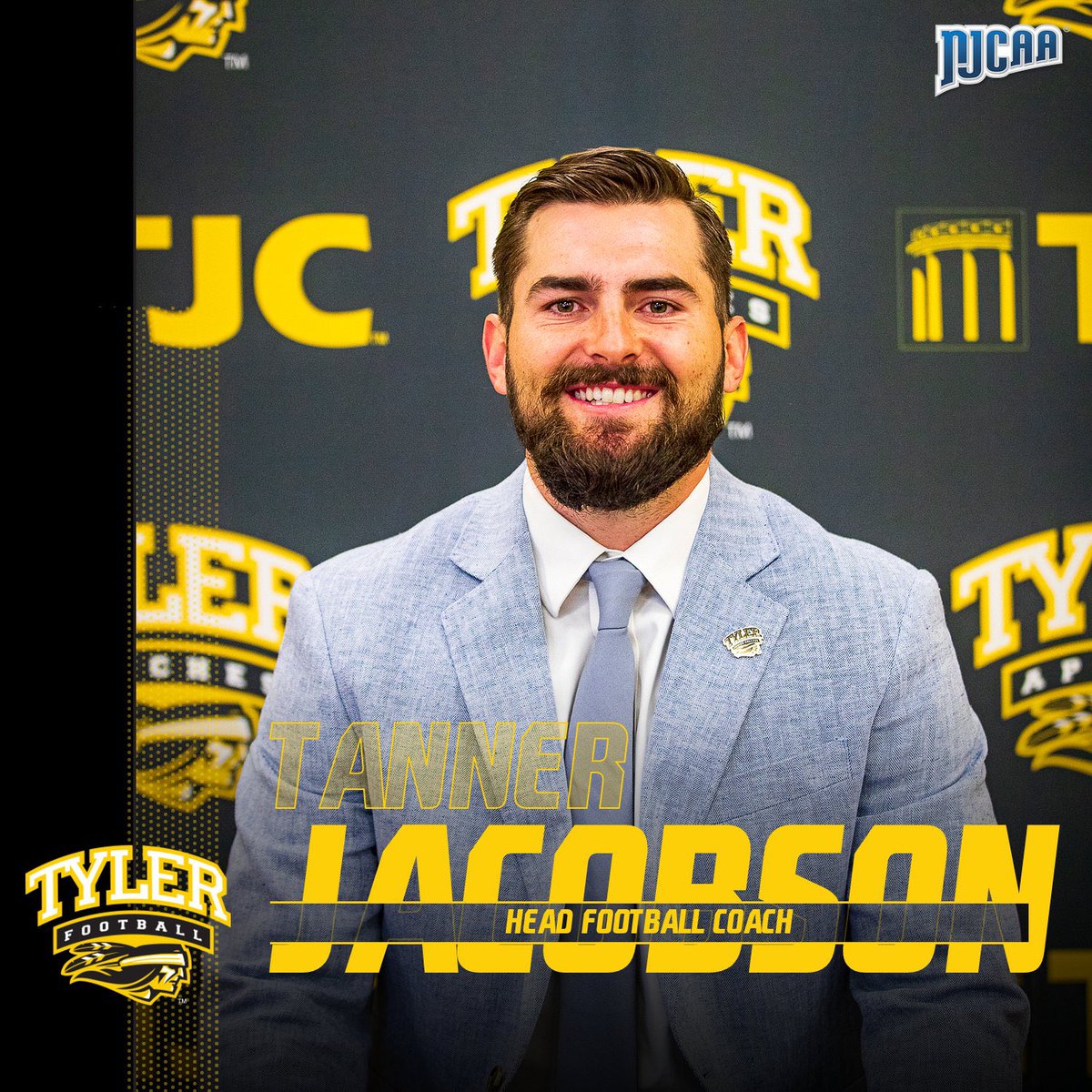 Introducing your Head Football Coach, Tanner Jacobson.