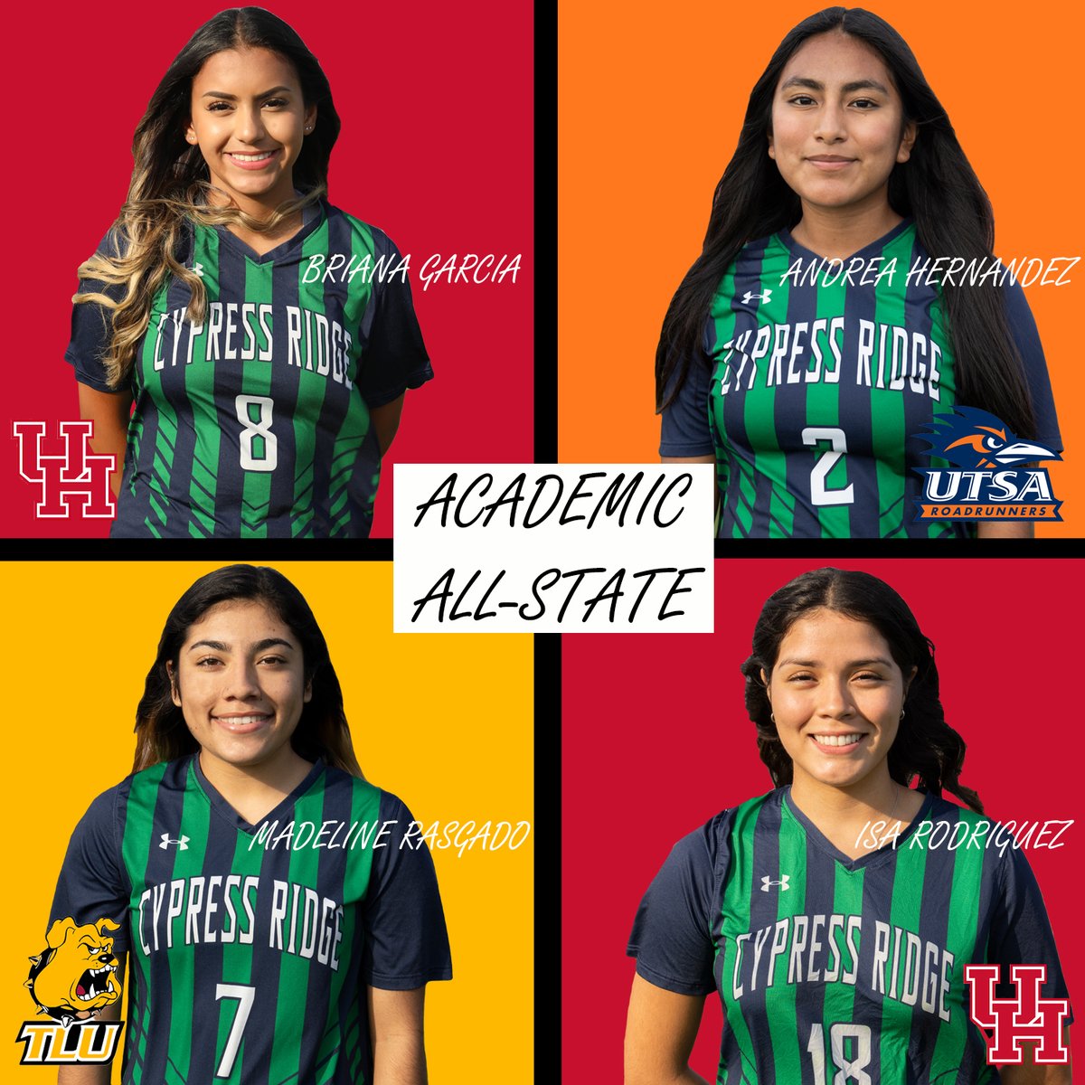 TheRidgeSoccer's tweet photo. Extremely proud of these four seniors who earned Academic All-State spots through their efforts in the classroom over the past four years. We are excited to see how they continue to make us proud in the future. https://t.co/EHPbJc9rBU