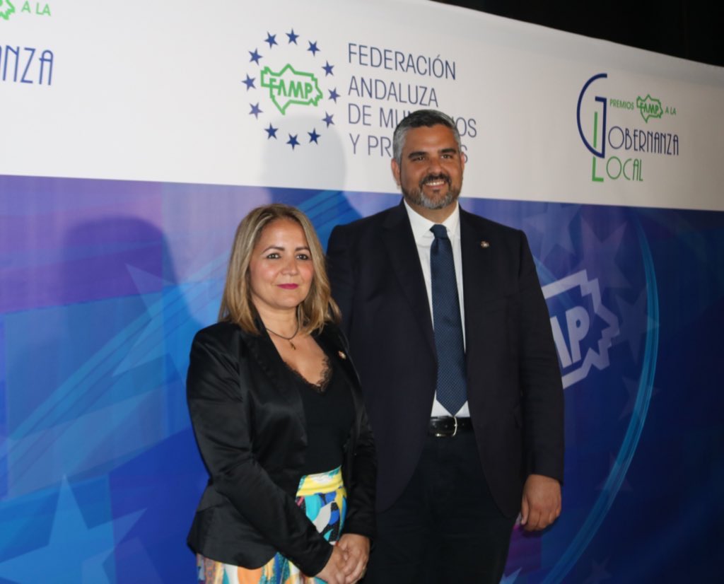 AytoMijas's tweet photo. Comienza la gala de los premios @FAMPcomunica a la gobernanza local en la que #Mijas será galardonada por su gestión durante la pandemia por el #PlanOREA https://t.co/Dfsfwx9t5j