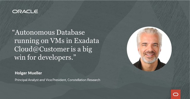 parthapop's tweet photo. The simplest and fastest transition to the #cloud just got better. Learn more about Oracle's Multiple-VM #AutonomousDatabase on @OracleExadata Cloud@Customer. https://t.co/RJVk8kL6aq https://t.co/xA90t6plm7
