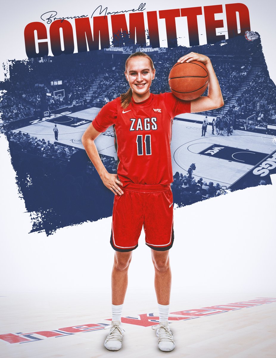 Welcome to the Zag family, @brynnamaxwell! 💙❤️ 📰 Press Release: goza.gs/3Ev4IyF #GoZags