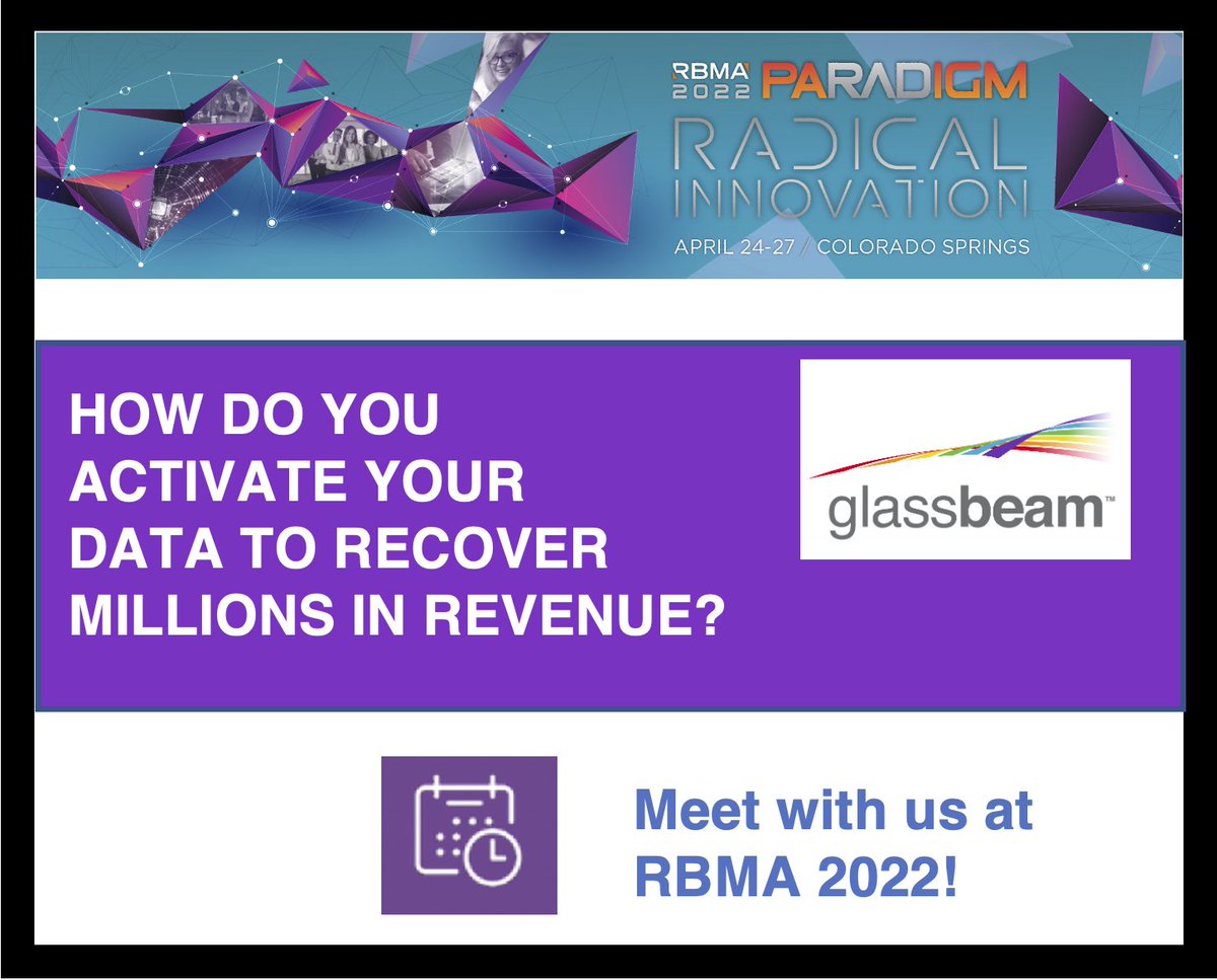 glassbeam's tweet image. Visit with Rob Dewey of Glassbeam to learn more about our utilization and service analytics. Follow this link to book time with him:

calendly.com/rob-dewey/rbma…

#serviceanalytics #smarthospitals