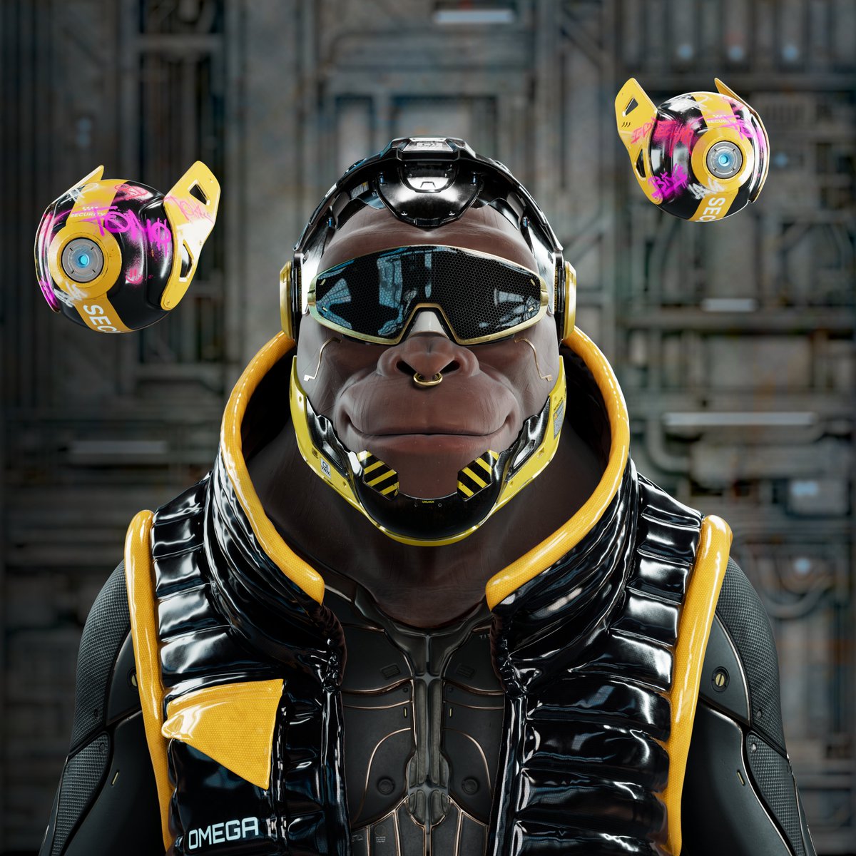 Meet Blaze, an Omega Kong from the civilians class. 🦾

⚡️ Win $1000 USD in ethereum, how to win: 

Retweet and tag 3 friends. ❤️

Get ready for one of the most detailed NFT collections in the space.