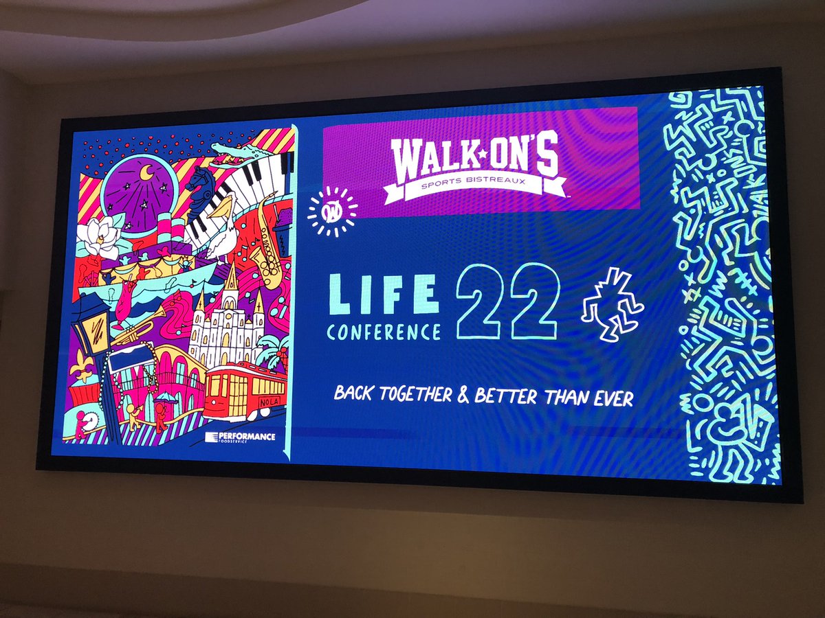 Jim_Roddy's tweet photo. Thanks to everyone who offered me kind words after my #WalkOnMethod talk this morning at the @walk_ons Conference! #UnderdogsRule https://t.co/IFgrnglpZi