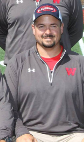 WABlackhawkFB's tweet photo. Be sure to wish our Coach Crawford, our soph OL/DL coach and @WAHS_Wrest coach, a happy birthday! #BestStaffInTheState https://t.co/acm7WBUc5s
