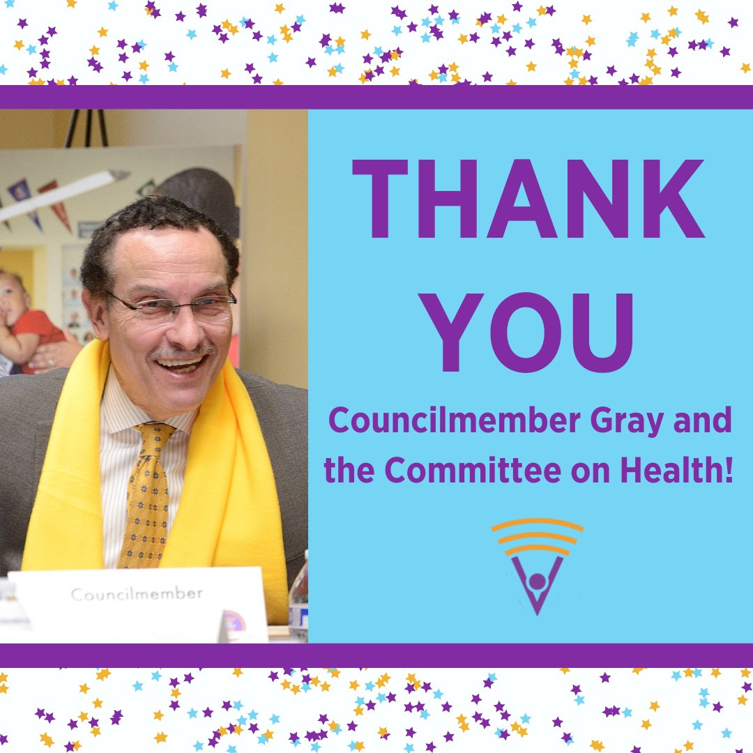 🎉<a href="/VinceGrayWard7/">Vince Gray</a> and the Committee on Health just announced $2.4M to ensure CBO clinicians are paid what they need &amp; deserve: $80k per clinician. PAVE parent leaders fought hard for this, THANK YOU for hearing and responding to their call! 💜 #ParentPriorities #TeamSBBH