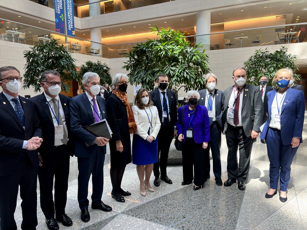 The world’s democracies will not stand idly by in the face of continued Russian aggression and war crimes. Today Canada and a number of our democratic partners walked out of the G20 plenary when Russia sought to intervene.