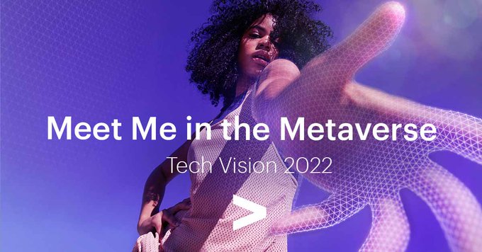 bimedotcom's tweet image. #TechVision 2022: Meet Me in the #Metaverse
accntu.re/3rB7VHG v/ @Accenture #WebMe #Web3 #VirtualWorlds

@sallyeaves @nigewillson @andi_staub @mvollmer1 @Shi4Tech @SusanHayes_ @tlloydjones @RagusoSergio @mikeflache  @stratorob @globaliqx @RLDI_Lamy @Corix_JC  @gerald_bader