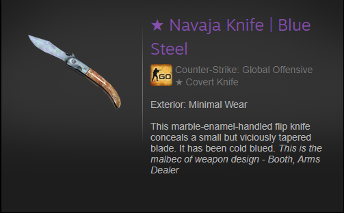 LilPKLE's tweet photo. ★ NAVAJA KNIFE | BLUE STEEL ($80) Giveaway
🔹follow 
🔹retweet
🔹Like/comment (show proof)
https://t.co/bQI3r1bS5L

Rolling sometime this week ⏳

#CSGO #CSGOGiveaway https://t.co/aJMrPNSfkX