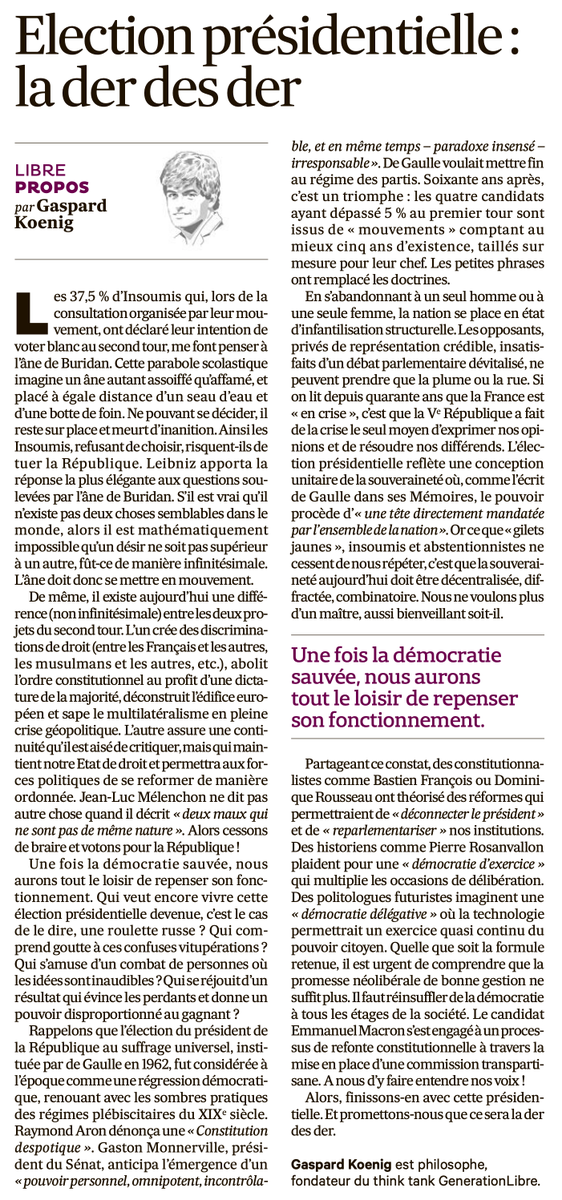 Si on lit depuis quarante ans que la France est « en crise », c’est que la Ve République a fait de la crise le seul moyen d’exprimer nos opinions et de résoudre nos différends. Il faut réinsuffler de la démocratie à tous les étages de la société.