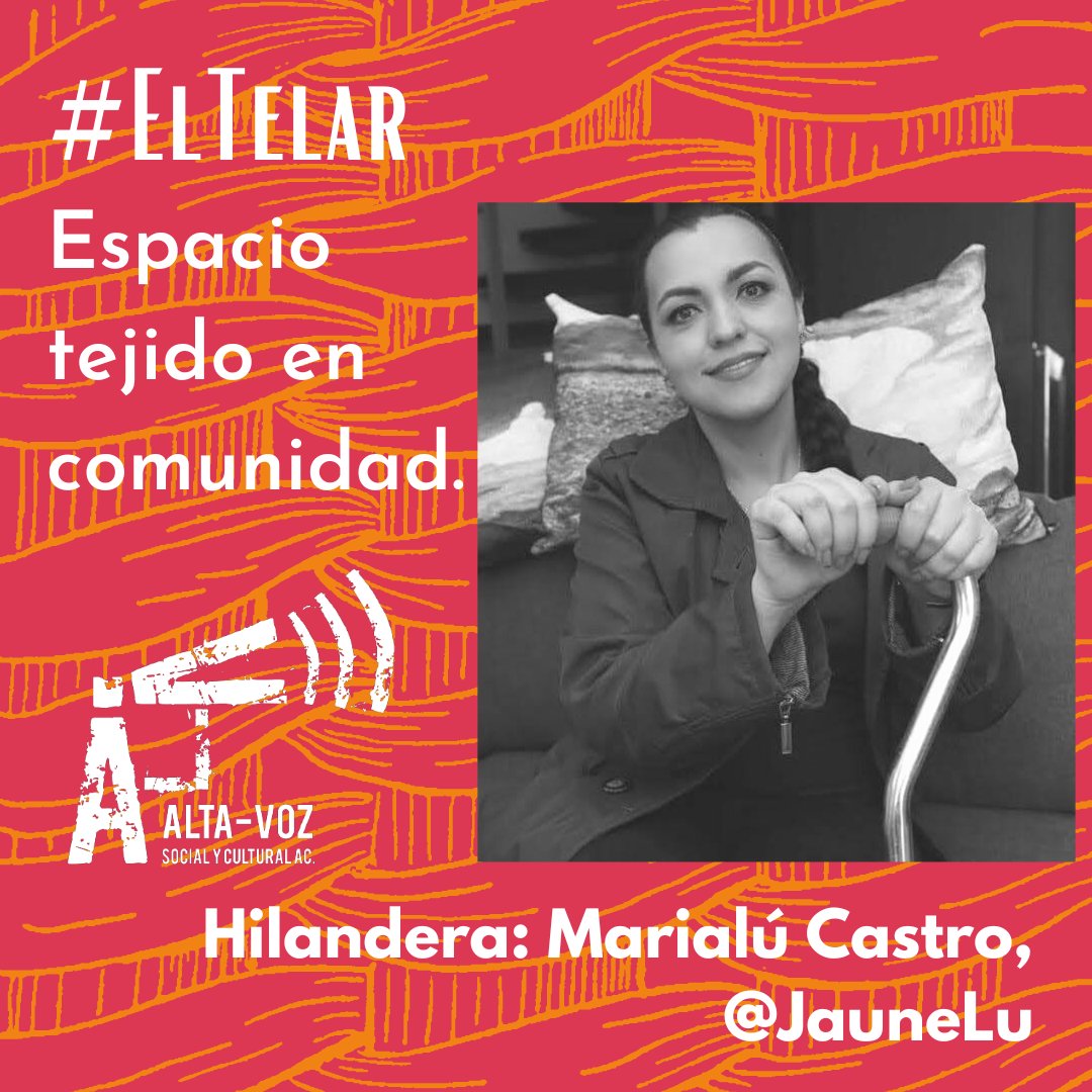 "En la sociedad existe un espacio de invisibilidad en torno a las mujeres con discapacidad, padecemos una doble discriminación: por género y por el hecho de tener una discapacidad."

@JauneLu en #ElTelar. 

Por acá puedes conocer más sobre su labor.  
👉bit.ly/3Ev8HLD