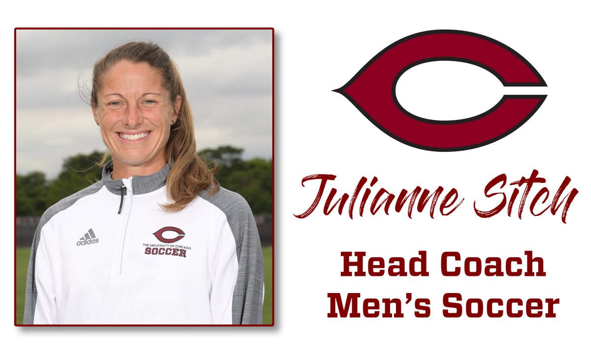 uchicagoath's tweet image. University of Chicago Director of Athletics &amp;amp; Recreation Angie Torain announced the hiring of Julianne Sitch as head men's soccer coach on Wednesday. #MaroonMade #UChicago #RollRoons #Allin @UofCMensSoccer 
READ MORE: athletics.uchicago.edu/sports/msoc/20…